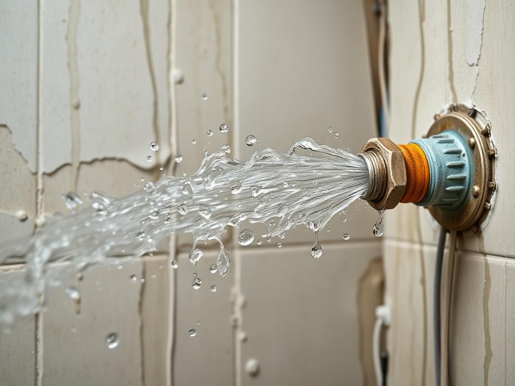 Burst Pipe Emergency Repair before