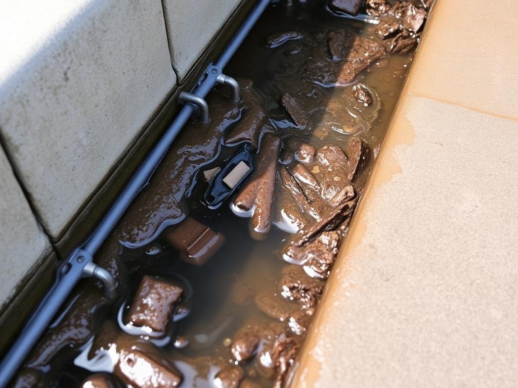 Blocked Drain Emergency Clear before